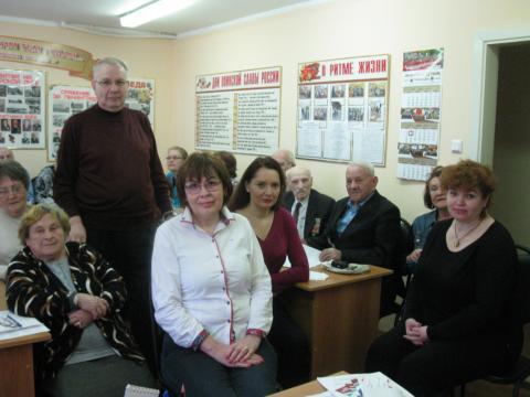 Встреча с ветеранами ВОВ