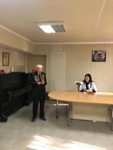 Встреча с ветераном ВОВ