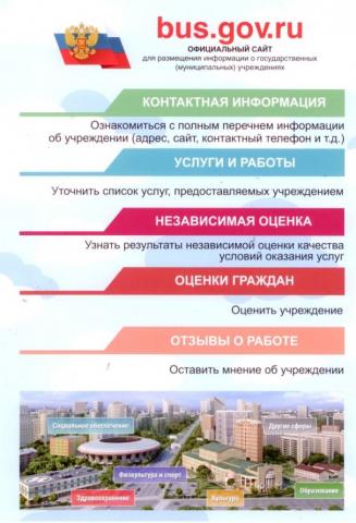 Информация о сайте www.bus.gov.ru