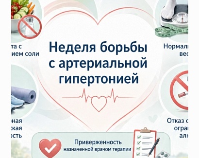 с 11 по 17 мая в медицине Неделя борьбы с артериальной гипертонией